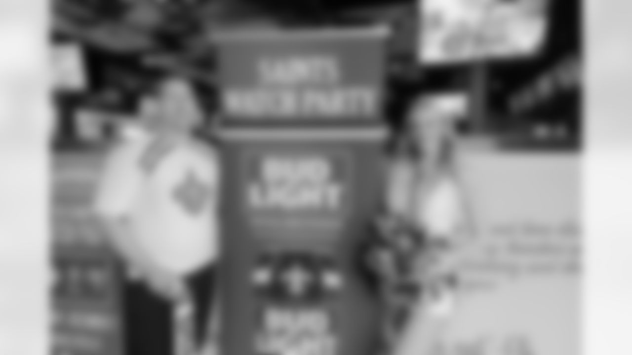 The New Orleans Saints hosted a watch party presented by Bud Light for their game against the Tampa Bay Buccaneers on Dec. 7, 2025 at Manning's in New Orleans, Louisiana. Members of the Saints Cheer Krewe were in attendance and interacting with fans during the event.