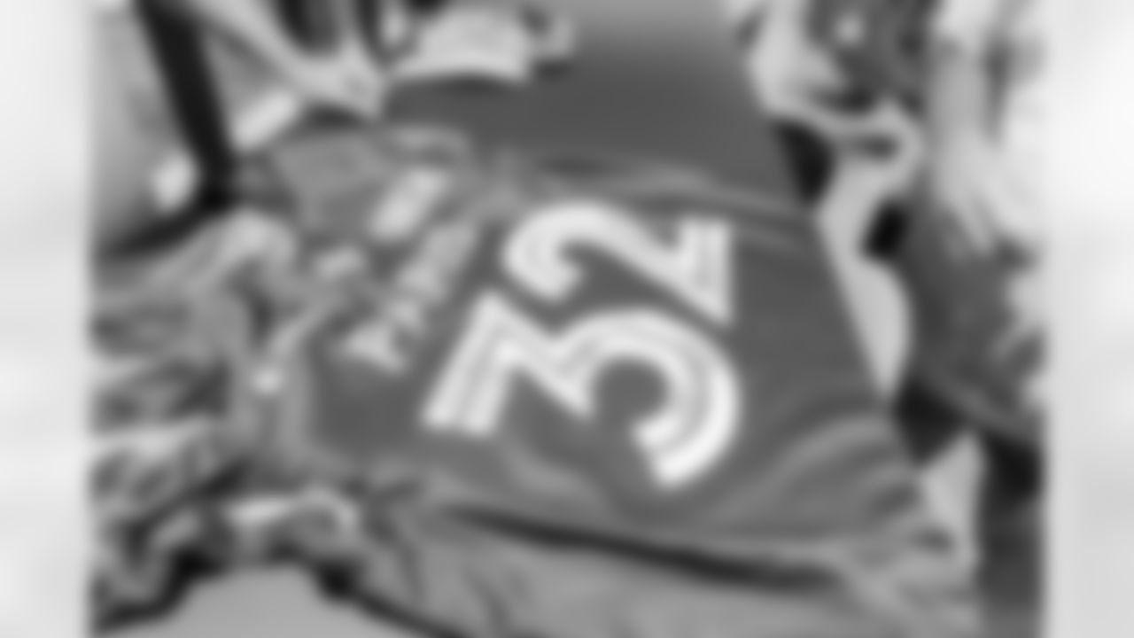 New Orleans Saints head coach Kellen Moore and Saints players welcomed the Paris Musketeers to the Ochsner Sports Performance Center on Saturday, November 22, 2025.