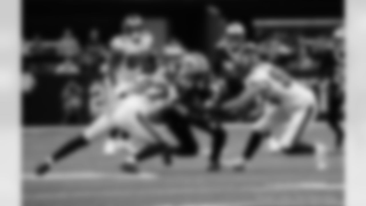 Check out the game action photos from the New Orleans Saints game against the Tampa Bay Buccaneers for Week 8 of the 2025 NFL season on Oct. 26, 2025 at the Caesars Superdome.