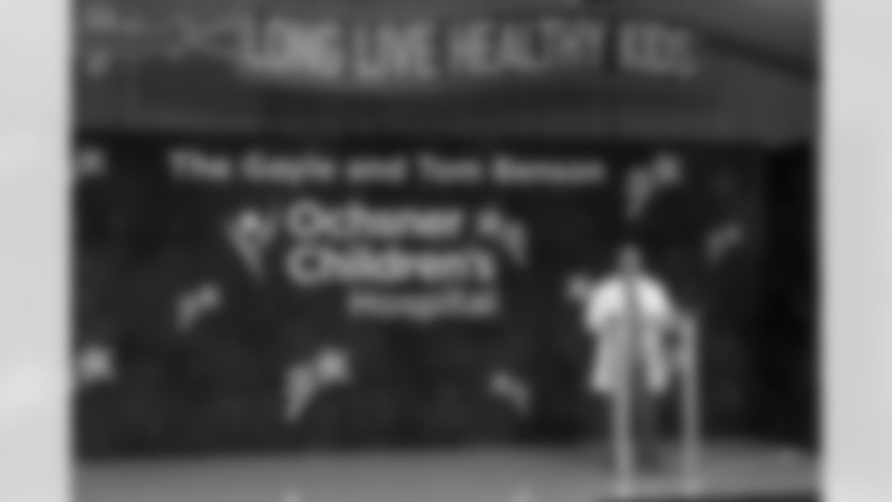 New Orleans Saints owner and Pelicans governor Gayle Benson joined Ochsner announced plans for the new Gayle and Tom Benson Ochsner Children's Hospital on December 15, 2023, which was made possible by Mrs. Benson's historic donation.