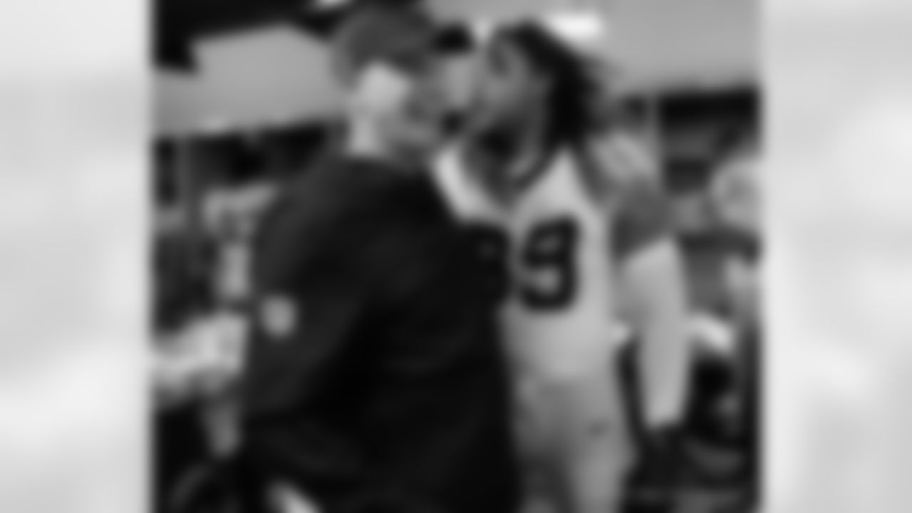 Head inside the New Orleans Saints locker room postgame after the Saints' win against the Tampa Bay Buccaneers in Week 14 of the 2025 NFL Season presented by Bud Light.