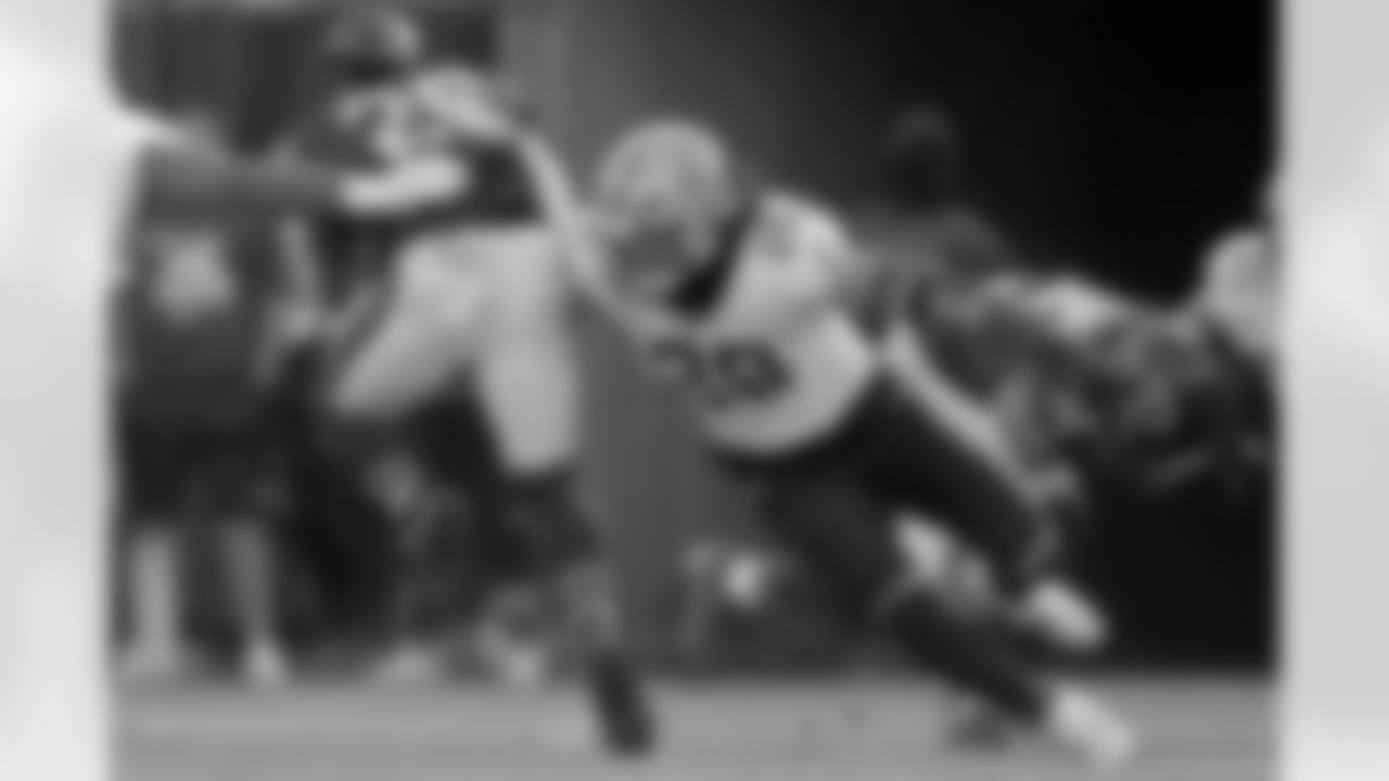 Check out the game action photos from the New Orleans Saints game against the Chicago Bears for Week 7 of the 2025 NFL season on Oct. 19, 2025 at Soldier Field.