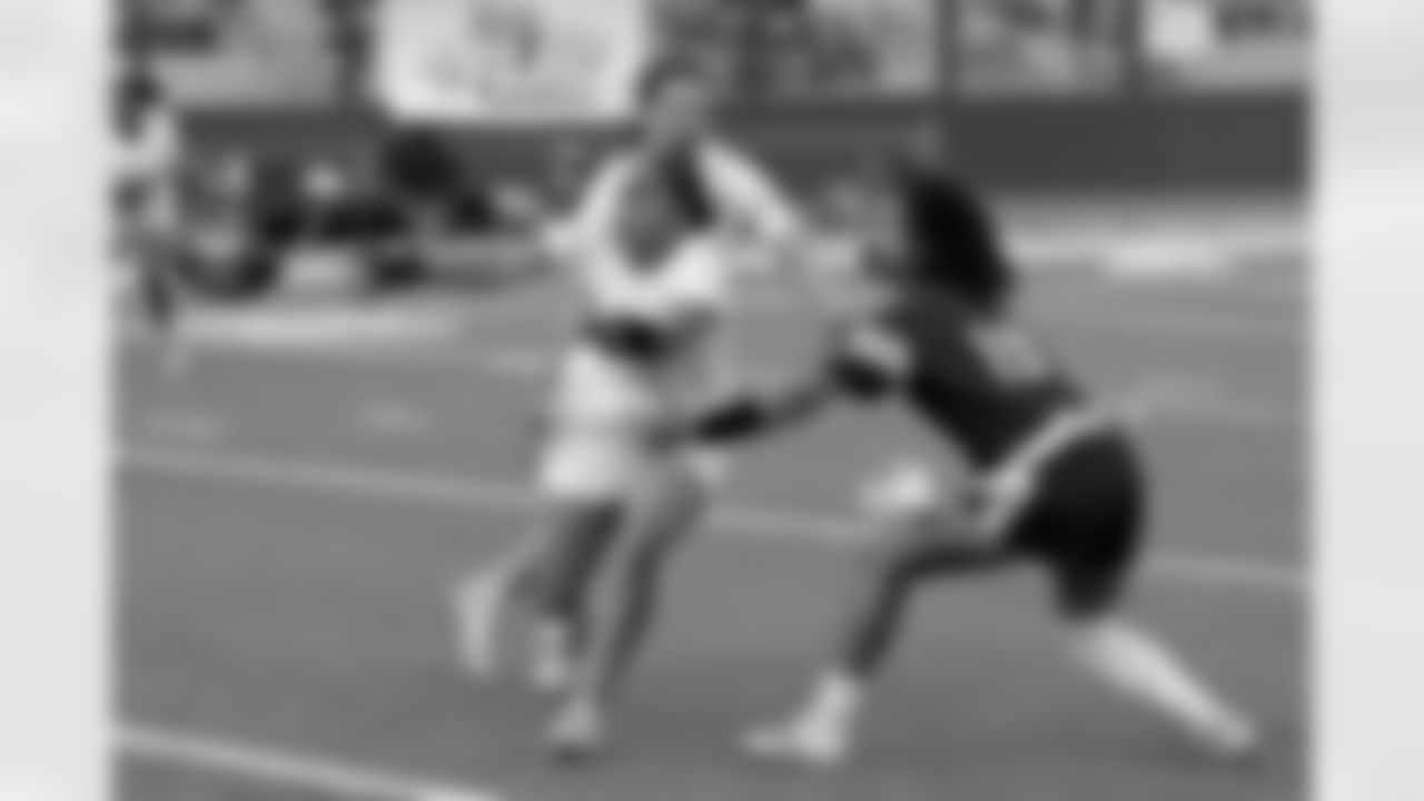 Check out the best action shots from the first round of playoffs as Louisiana Flag Football teams competed as part of the 2025 Saints Girls High School Flag Football season on Friday, May 2, 2025.