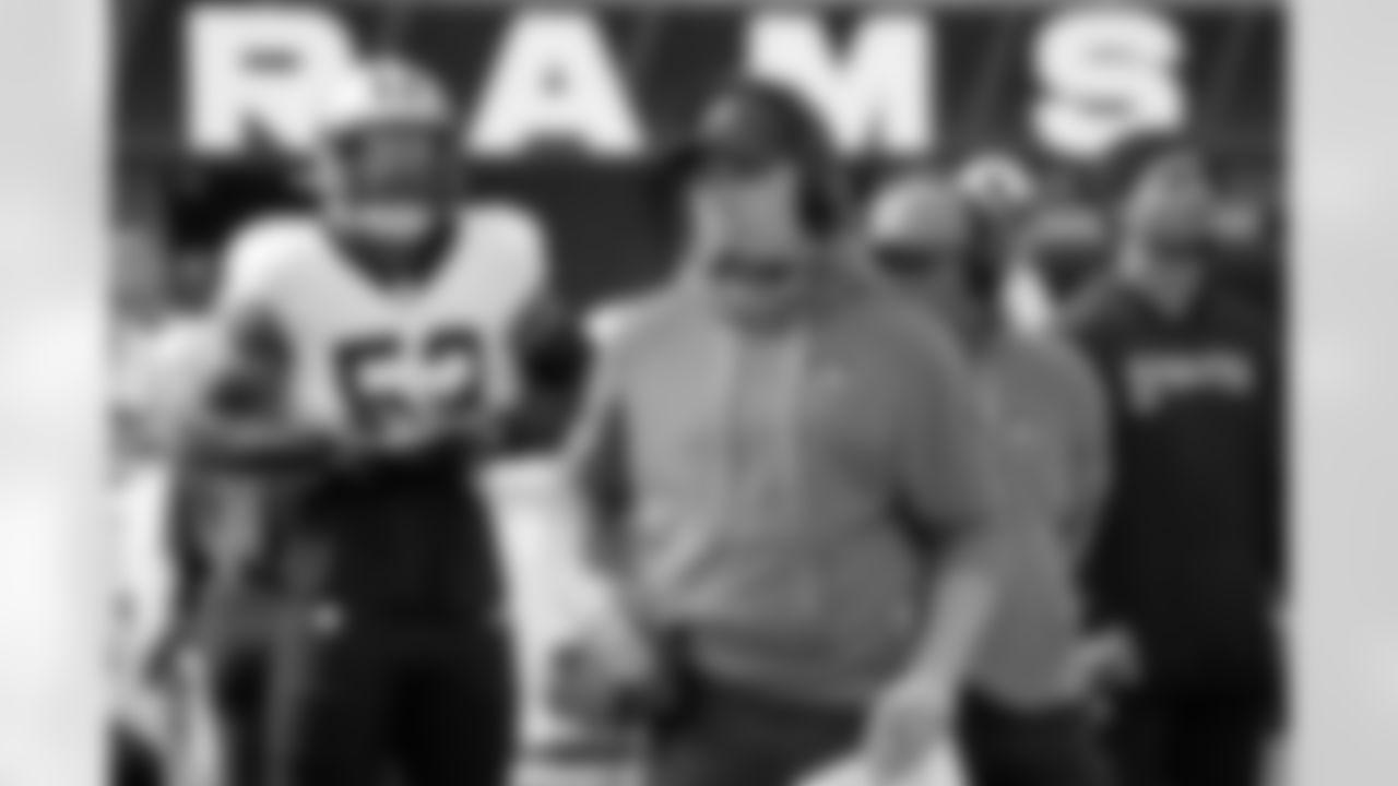 Check out the game action photos from the New Orleans Saints game against the Los Angeles Rams for Week 9 of the 2025 NFL season on Nov. 2, 2025 at SoFi Stadium.