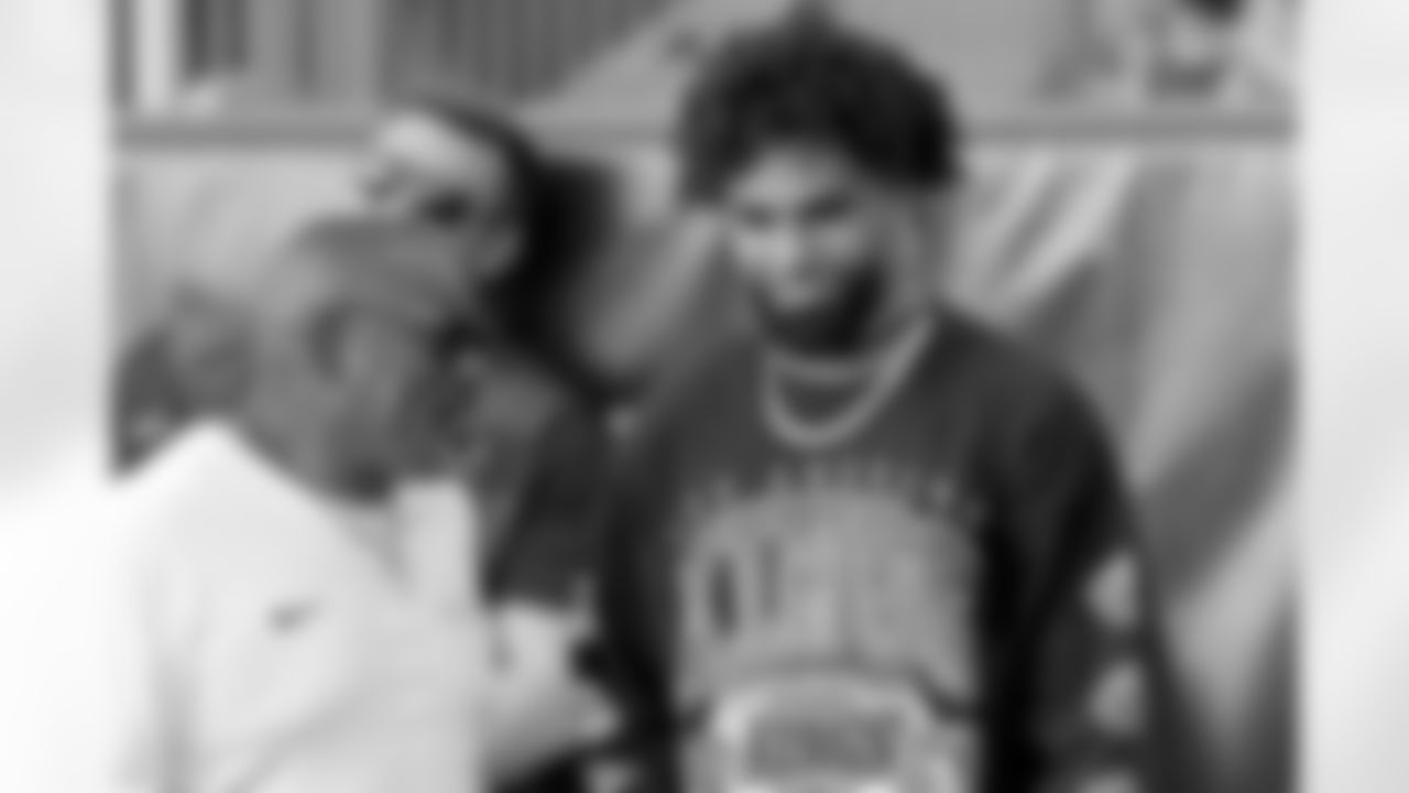 New Orleans Saints players attended the annual HBCU Legacy Bowl at Yulman Stadium on the campus of Tulane University on Saturday, February 21, 2026.