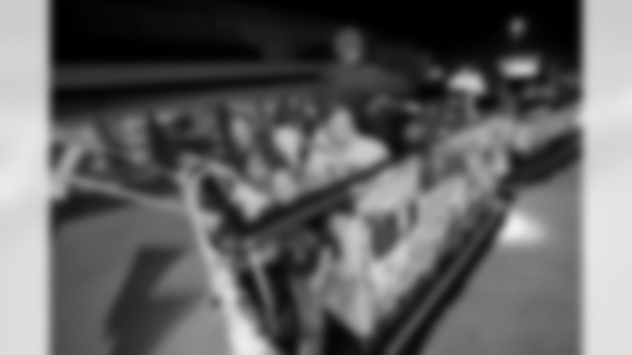 New Orleans Saints wide receiver Mason Tipton and linebacker Pete Werner joined members of the Saints Kids Club presented by Entergy, as well as the Pelicans and Saints Crib Clubs presented by Ochsner Children's Hospital, at the 2025 Holiday Huddle event on Wednesday, Dec. 10, 2025. Attendees enjoyed holiday-themed activities plus a Play Football Experience.