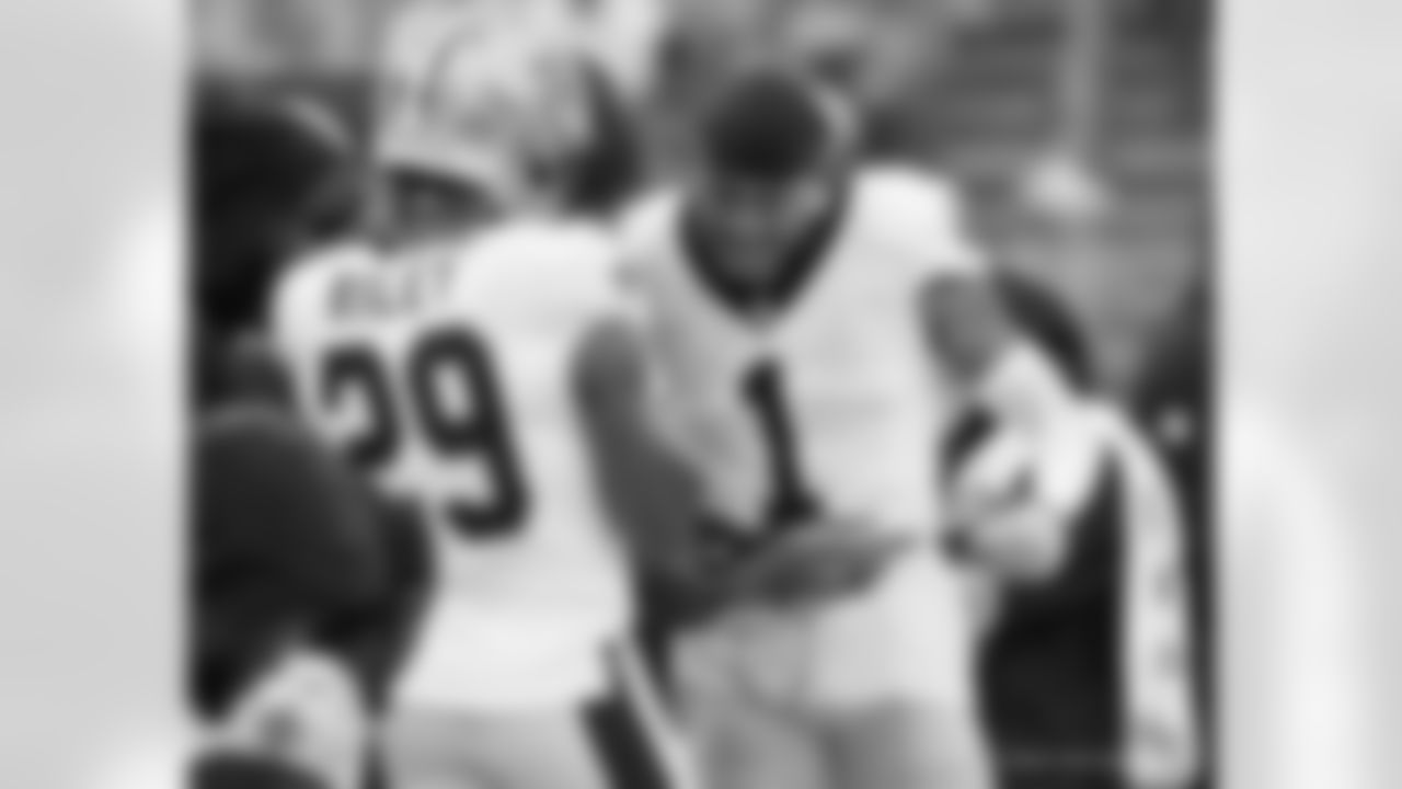 Check out the game action photos from the New Orleans Saints game against the Tampa Bay Buccaneers for Week 14 of the 2025 NFL season on Dec. 7, 2025 at Raymond James Stadium.