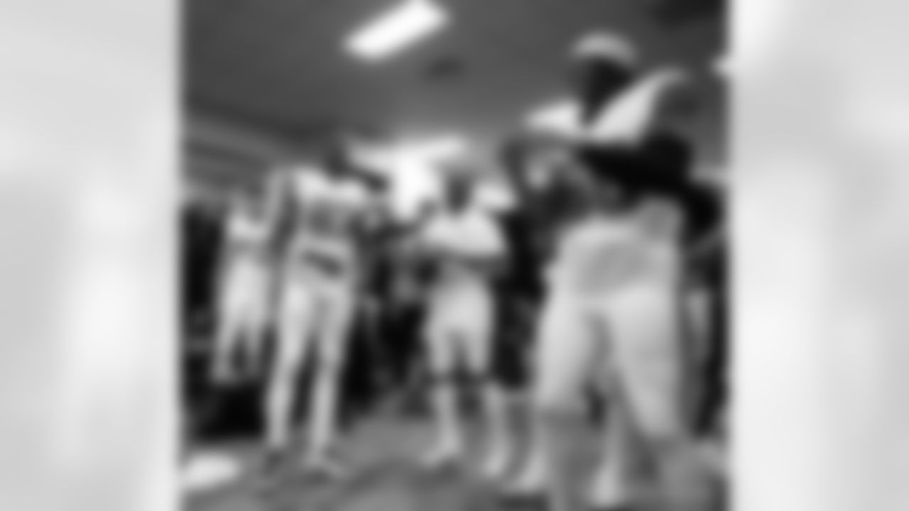 Head inside the New Orleans Saints locker room postgame after the Saints' win against the Carolina Panthers in Week 10 of the 2025 NFL Season presented by Bud Light.