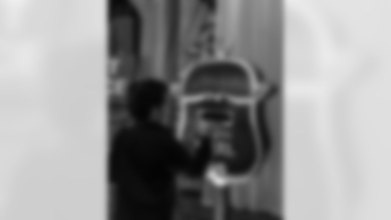 New Orleans Saints owner and Pelicans governor Gayle Benson brought some Christmas cheer to Ochsner Children's Hospital with a holiday kickoff party on Thursday, December 11, 2025.