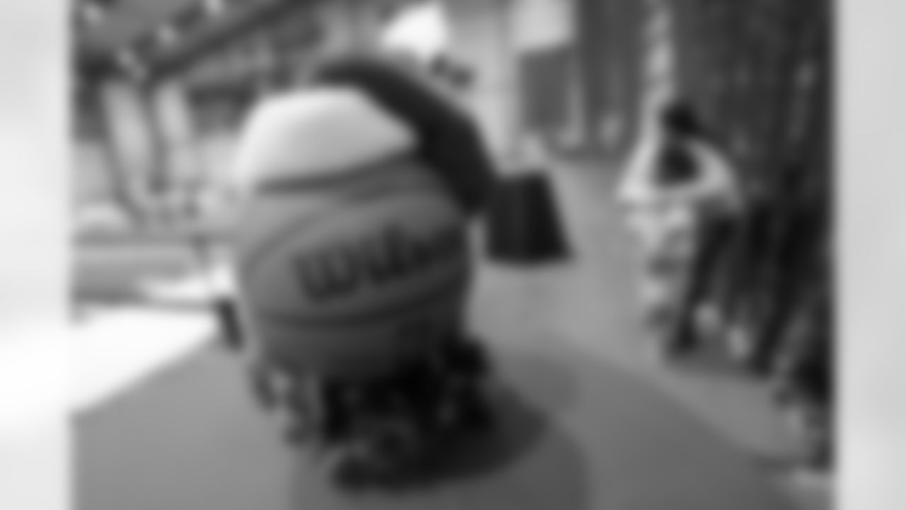 New Orleans Saints wide receiver Mason Tipton and linebacker Pete Werner joined members of the Saints Kids Club presented by Entergy, as well as the Pelicans and Saints Crib Clubs presented by Ochsner Children's Hospital, at the 2025 Holiday Huddle event on Wednesday, Dec. 10, 2025. Attendees enjoyed holiday-themed activities plus a Play Football Experience.