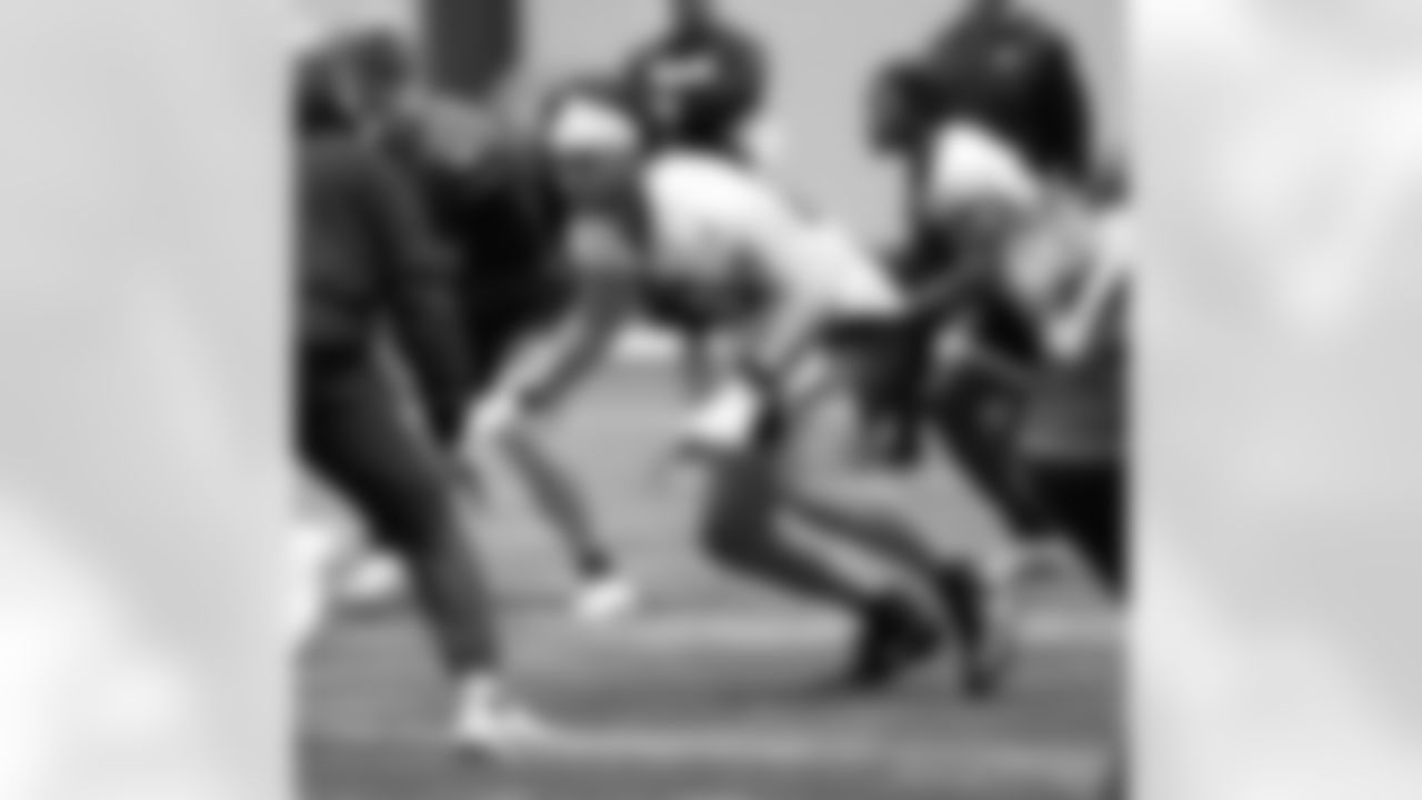 New Orleans Saints players kicked off 2025 Rookie Minicamp workouts at the Ochsner Sports Performance Center on May 9, 2025.