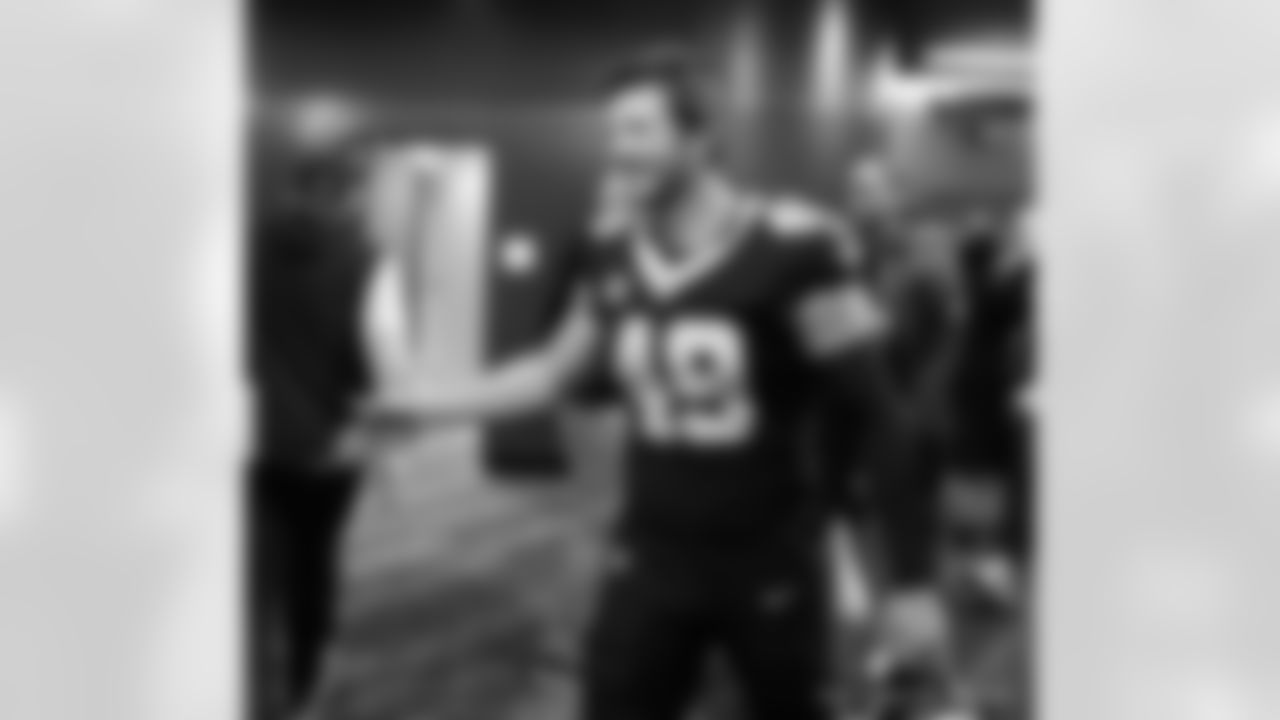 Head inside the New Orleans Saints locker room postgame after the Saints' win against the Carolina Panthers in Week 15 of the 2025 NFL Season presented by Bud Light.