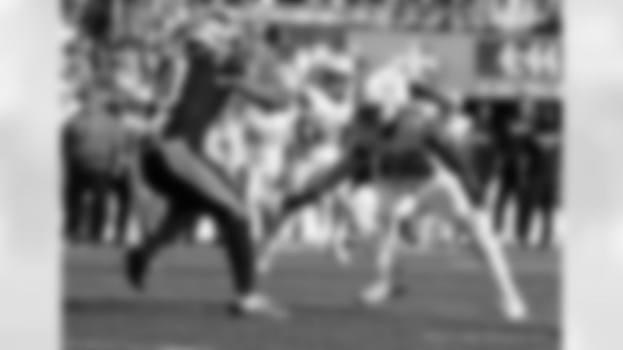 Check out the game action photos from the New Orleans Saints game against the Carolina Panthers for Week 10 of the 2025 NFL season on Nov. 9, 2025 at Bank of America Stadium.