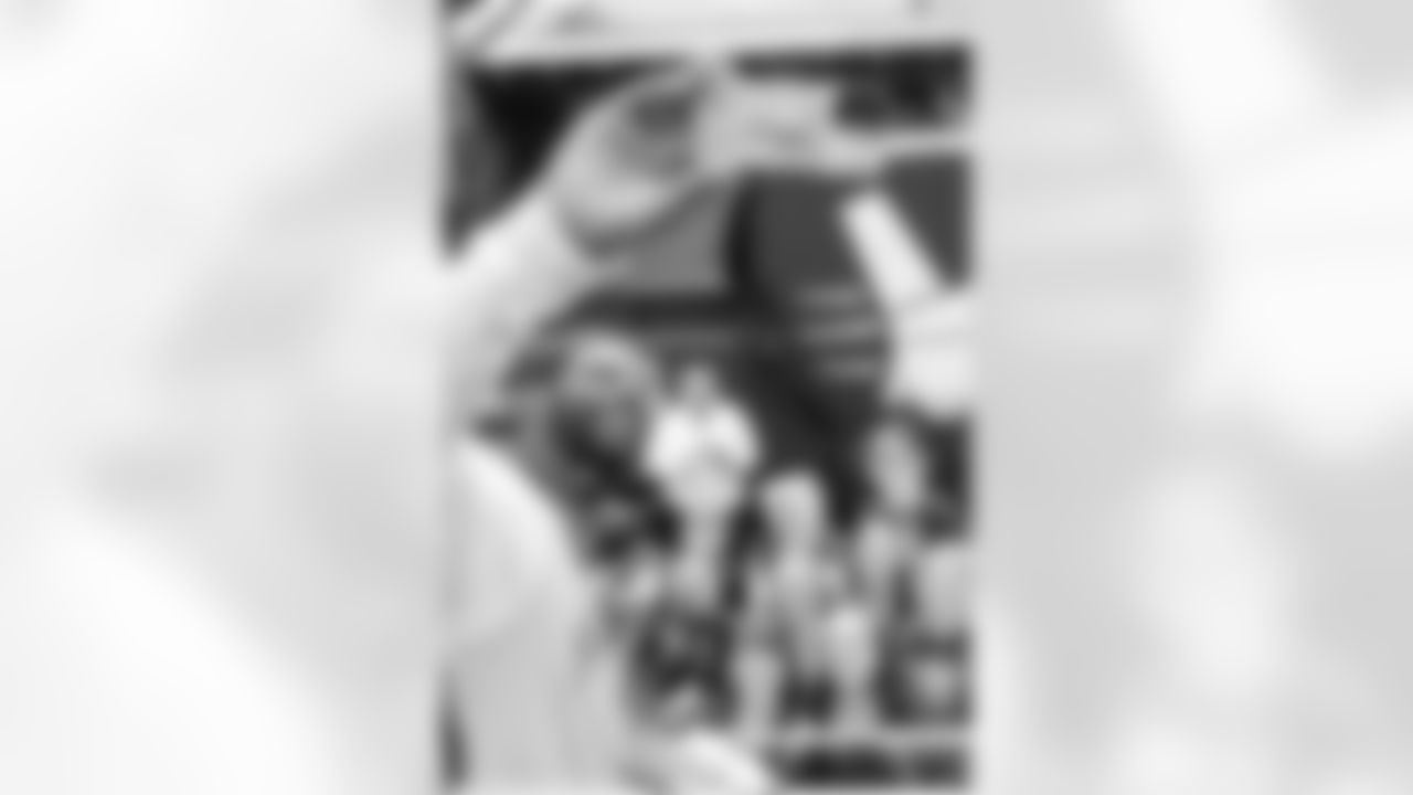 New Orleans Saints players rode down the Uptown route with the Krewe of Tucks as they presented their 58th annual parade on Saturday, February 14 during the 2026 Mardi Gras season.