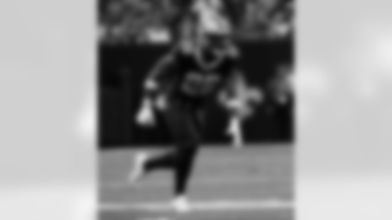 Check out the game action photos from the New Orleans Saints game against the New York Giants for Week 5 of the 2025 NFL season on Oct. 5, 2025 at Caesars Superdome.