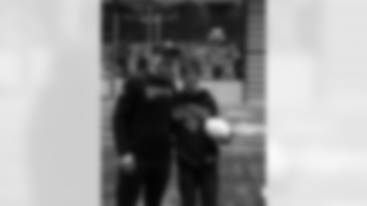 The New Orleans Saints teamed up with Make-A-Wish and the Dear Jack Foundation to host three fans for a facility tour on Saturday, December 20, 2025. The families also had the opportunity to meet players and head coach Kellen Moore at the team's walkthrough practice ahead of Week 16.