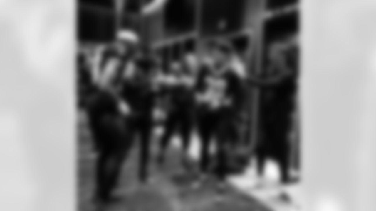 Head inside the New Orleans Saints locker room postgame after the Saints' win against the Carolina Panthers in Week 15 of the 2025 NFL Season presented by Bud Light.