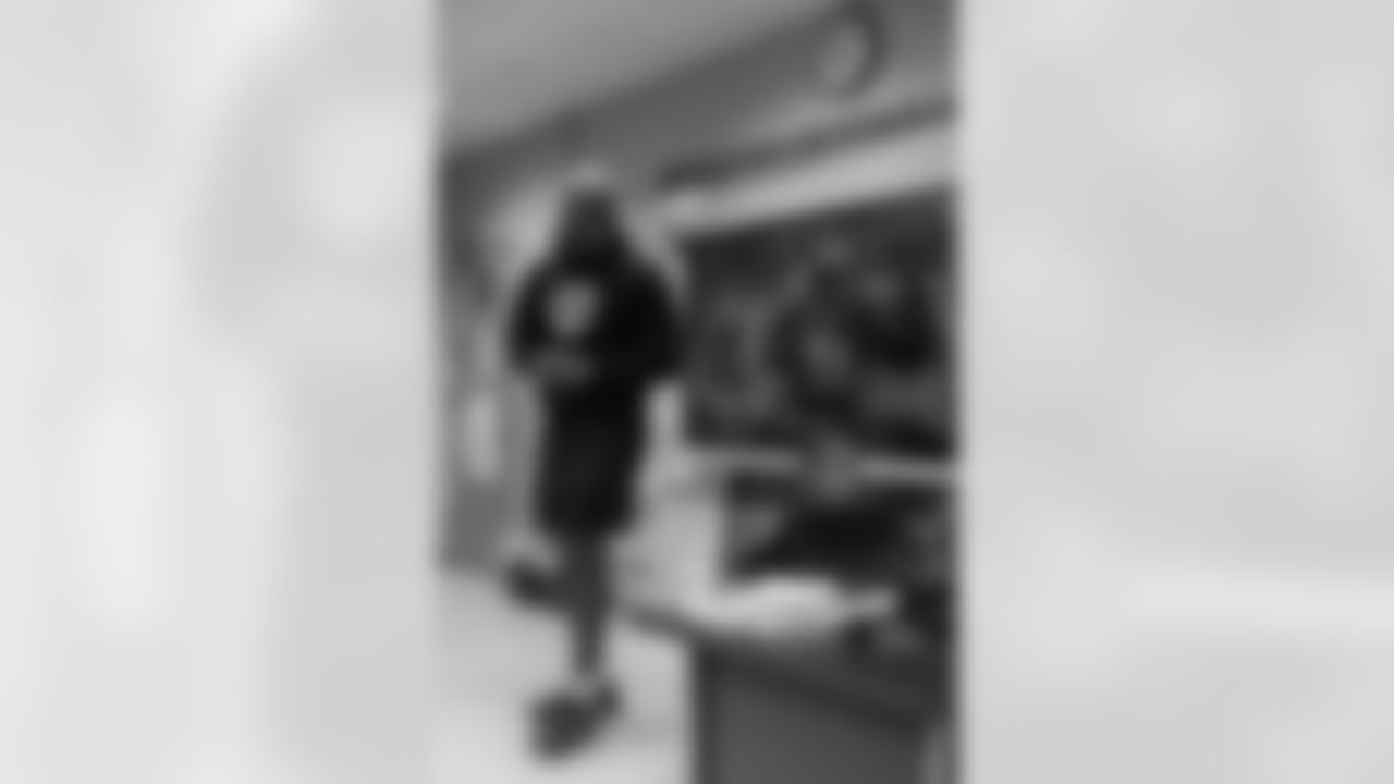 New Orleans Saints defensive end Cam Jordan visited students and staff at Martin Luther King Jr. Elementary School on Tuesday, Dec. 9, 2025.