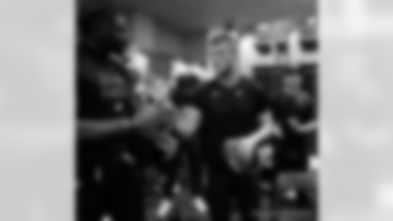 Head inside the New Orleans Saints locker room postgame after the Saints' win against the Tennessee Titans in Week 17 of the 2025 NFL season presented by Bud Light.