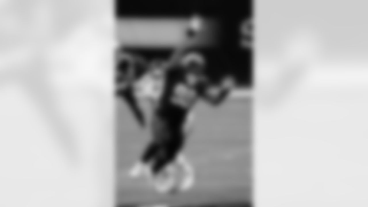 New Orleans Saints defensive tackle Sheldon Rankins (98) during an NFL football game against the Kansas City Chiefs, Sunday, Dec. 20, 2020, in New Orleans.