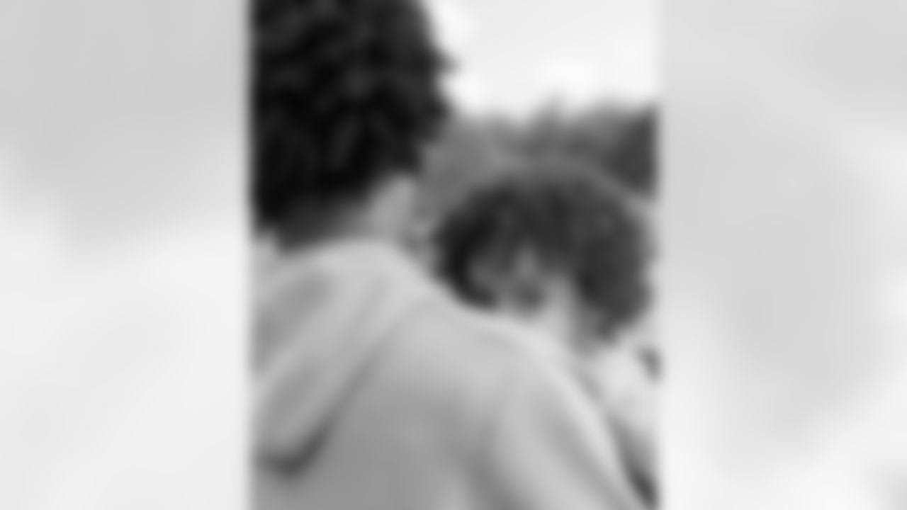 Chris Olave and The Olave Family Foundation volunteered with Lighthouse Nola and Second Harvest Food Bank for their Thanksgiving turkey drive through on Nov. 25, 2025.