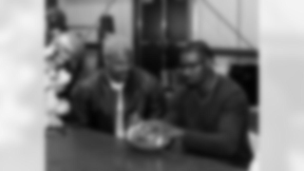 The New Orleans Saints hosted its 11th annual Sideline Pass holiday toy and gift drive in partnership with Saints owner and New Orleans Pelicans governor Gayle Benson and sideline reporter Jen Hale. Guests enjoyed appearances from defensive end Cam Jordan and tight end Juwan Johnson, plus the Saints Cheer Krewe, PelSquad, and more at the Ochsner Sports Performance Center on Tuesday, Nov. 25, 2025.