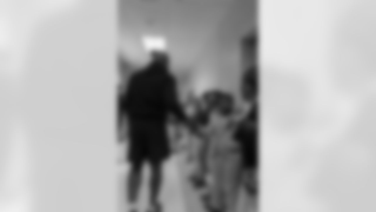 New Orleans Saints defensive end Cam Jordan visited students and staff at Martin Luther King Jr. Elementary School on Tuesday, Dec. 9, 2025.