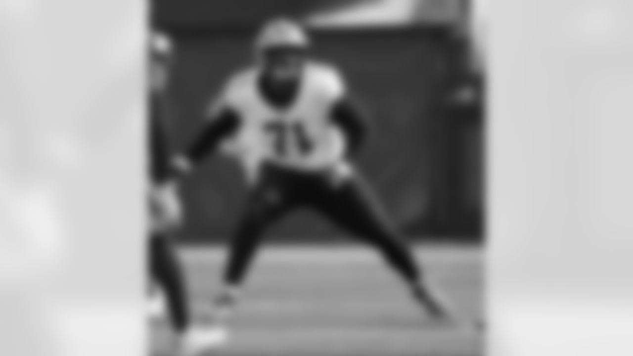 Check out the game action photos from the New Orleans Saints game against the Los Angeles Rams for Week 9 of the 2025 NFL season on Nov. 2, 2025 at SoFi Stadium.