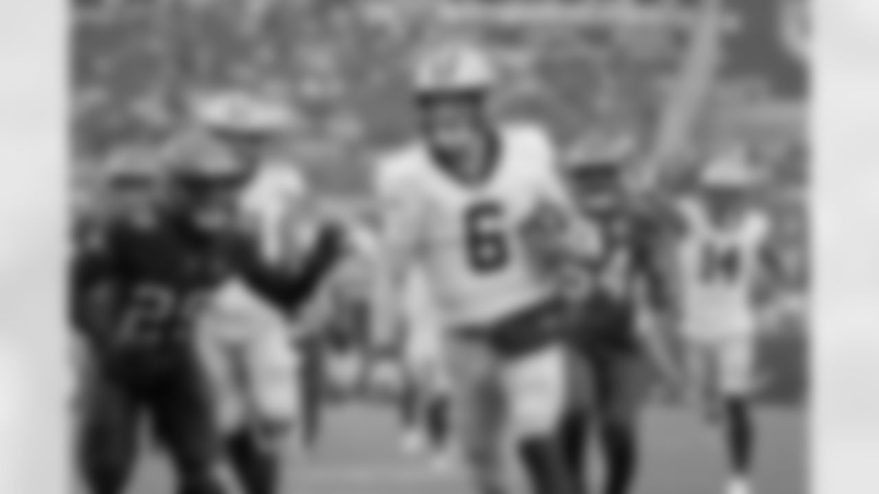 Check out the game action photos from the New Orleans Saints game against the Tampa Bay Buccaneers for Week 14 of the 2025 NFL season on Dec. 7, 2025 at Raymond James Stadium.