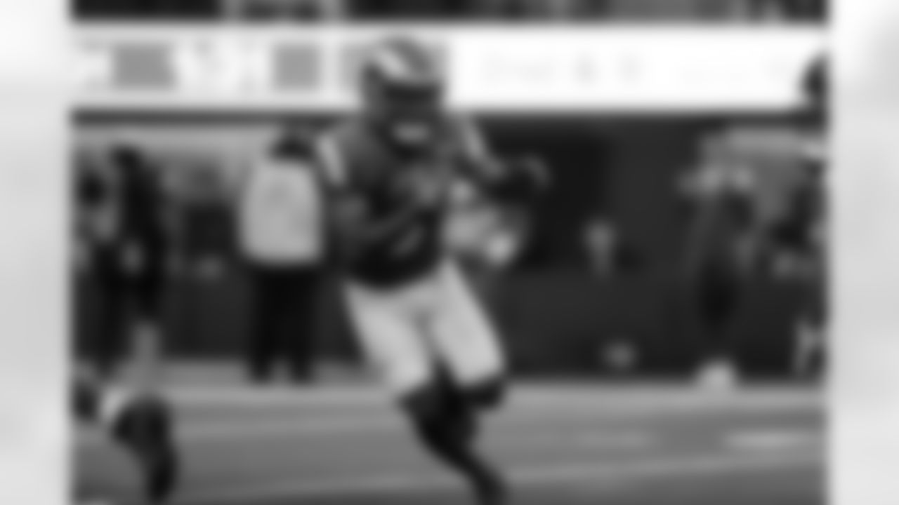 Los Angeles Rams running back Cam Akers (3) runs the ball during an NFL football game against the Seattle Seahawks on Sunday, Dec. 4, 2022 in Inglewood, CA.