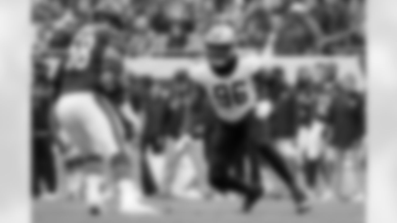 Check out the game action photos from the New Orleans Saints game against the Chicago Bears for Week 7 of the 2025 NFL season on Oct. 19, 2025 at Soldier Field.