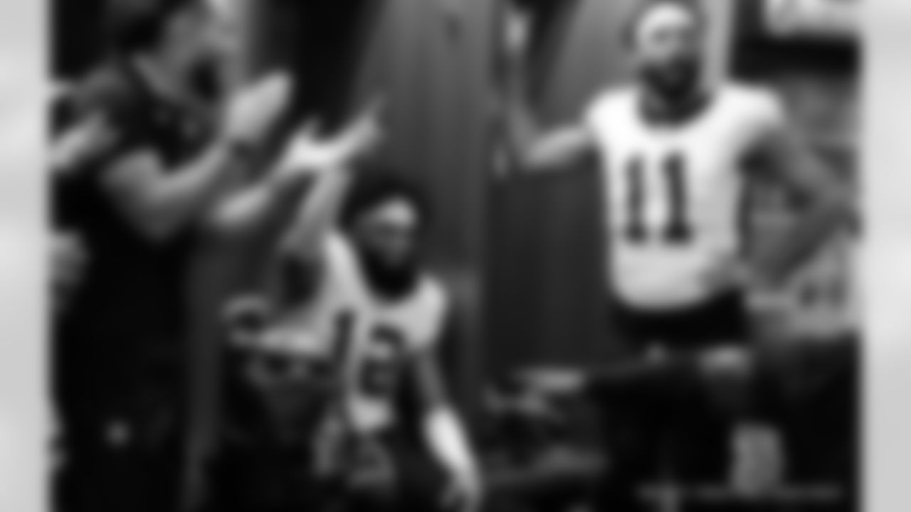 Head inside the New Orleans Saints locker room postgame after the Saints' win against the Tennessee Titans in Week 17 of the 2025 NFL season presented by Bud Light.