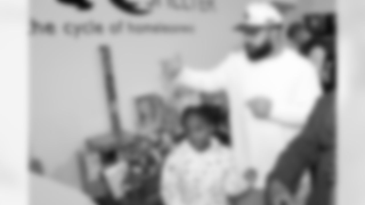 New Orleans Saints center/guard Cesar Ruiz hosted a holiday toy giveaway at the New Orleans Women and Children's Center on Tuesday, Dec. 16, 2025. The event also featured appearances by fellow Saints players center Erik McCoy, linebacker Torricelli Simpkins III, wide receiver Easton Kilty, and offensive tackle William Sherman to spread holiday cheer to children and families in the community.