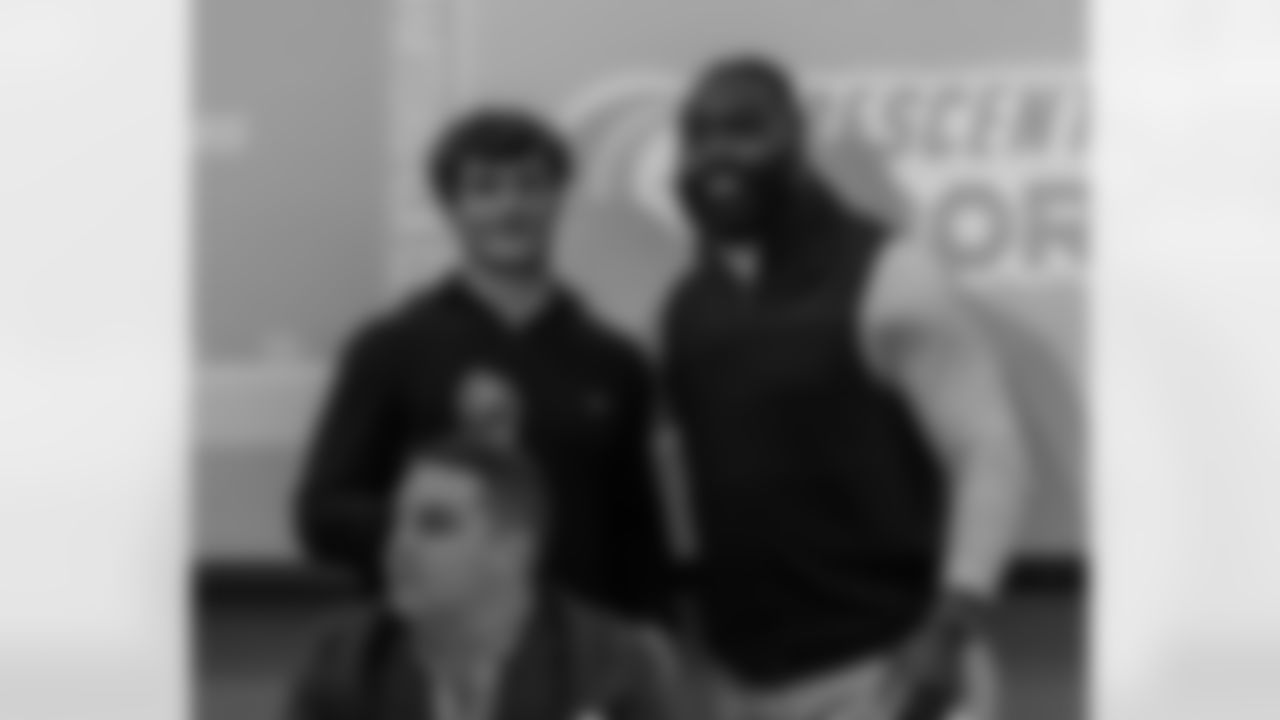 New Orleans Saints linebacker Demario Davis shared his inspiring story at the final Quarterbacks Club meeting of the year as well as awarded trophies to each 2025 High School Football Player of the Week at the Cannery on Monday, Dec. 16, 2025.