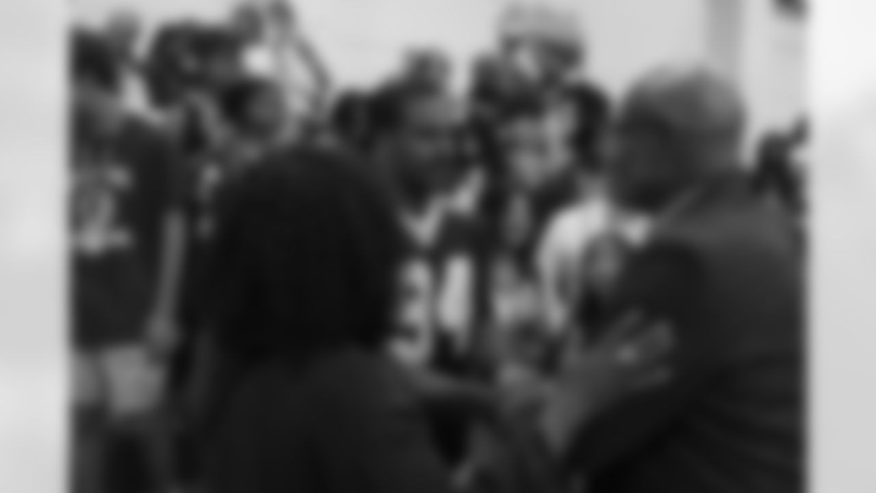 New Orleans Saints defensive end Cameron Jordan partnered with GENYOUth to help tackle youth food insecurity in Louisiana at Ben Franklin High School on Tuesday, Oct. 29, 2024.
