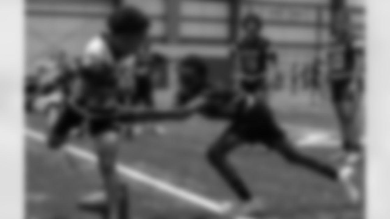The New Orleans Saints and Gatorade hosted a photo shoot and NFL Flag clinic at the Ochsner Sports Performance Center with youth athletes and teams from the inaugural season of Saints Girls High School Flag Football on August 10, 2024.