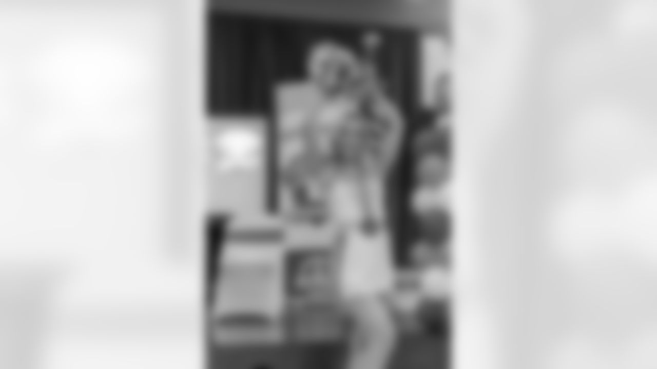 New Orleans Saints defensive end Cam Jordan joined students at Clancy Elementary School to unveil the school's new computer lab with new tech equipment and office supplies courtesy of Cox on Tuesday, Nov. 4, 2025.