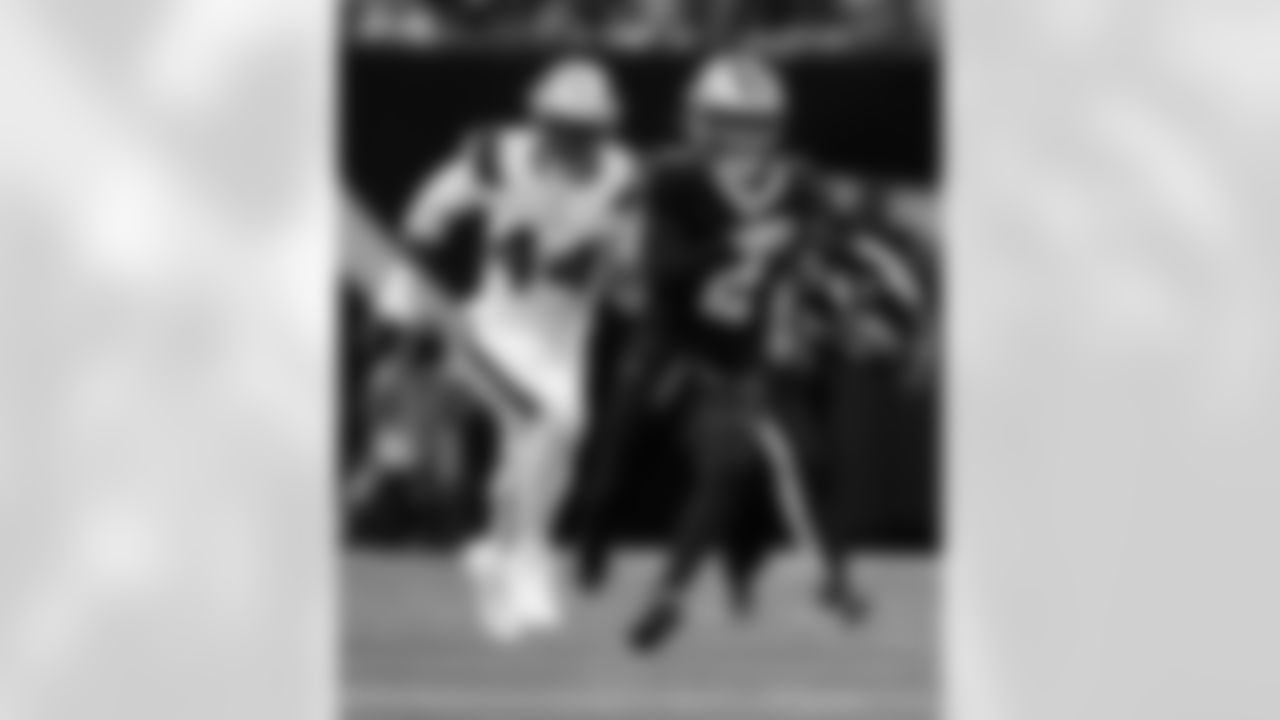 Check out the game action photos from the New Orleans Saints game against the New England Patriots for Week 6 of the 2025 NFL season on October 12, 2025 at Caesars Superdome.