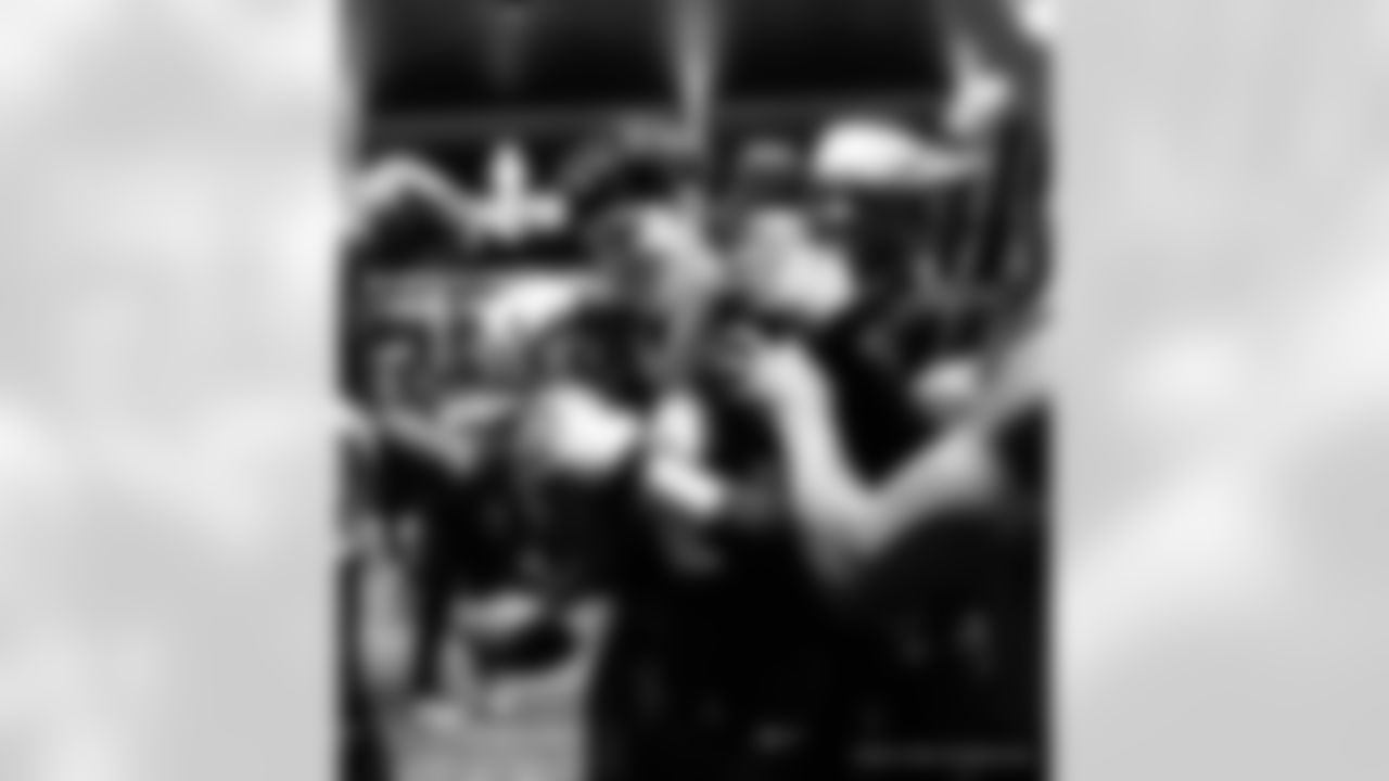 Head inside the New Orleans Saints locker room postgame after the Saints' win against the Carolina Panthers in Week 15 of the 2025 NFL Season presented by Bud Light.