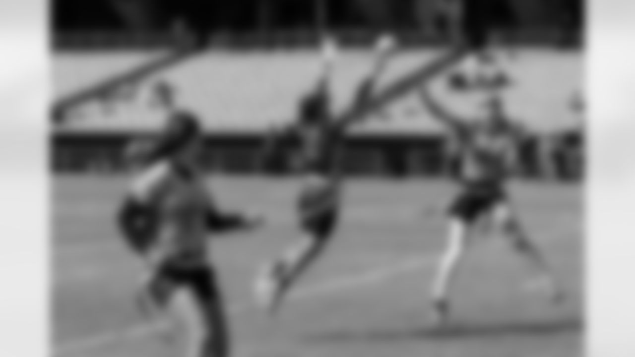 The New Orleans Saints host a NFL regional flag football tournament at the Shine on Airline and the Ochsner Sports Performance Center on November 1, 2025. The regional tournament included flag football for all youth athletes between the ages of 8U and 17U for the girls' bracket and 8U and 14U for the coed bracket.