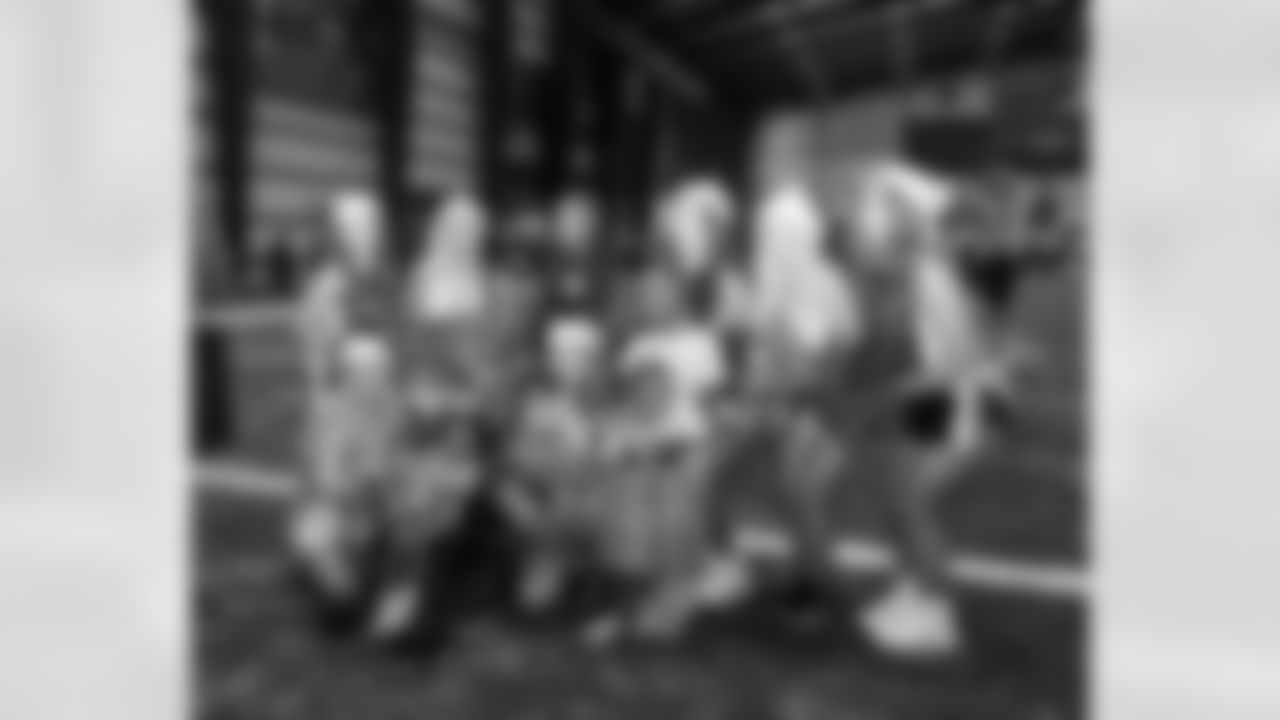 The New Orleans Saints hosted its 11th annual Sideline Pass holiday toy and gift drive in partnership with Saints owner and New Orleans Pelicans governor Gayle Benson and sideline reporter Jen Hale. Guests enjoyed appearances from defensive end Cam Jordan and tight end Juwan Johnson, plus the Saints Cheer Krewe, PelSquad, and more at the Ochsner Sports Performance Center on Tuesday, Nov. 25, 2025.