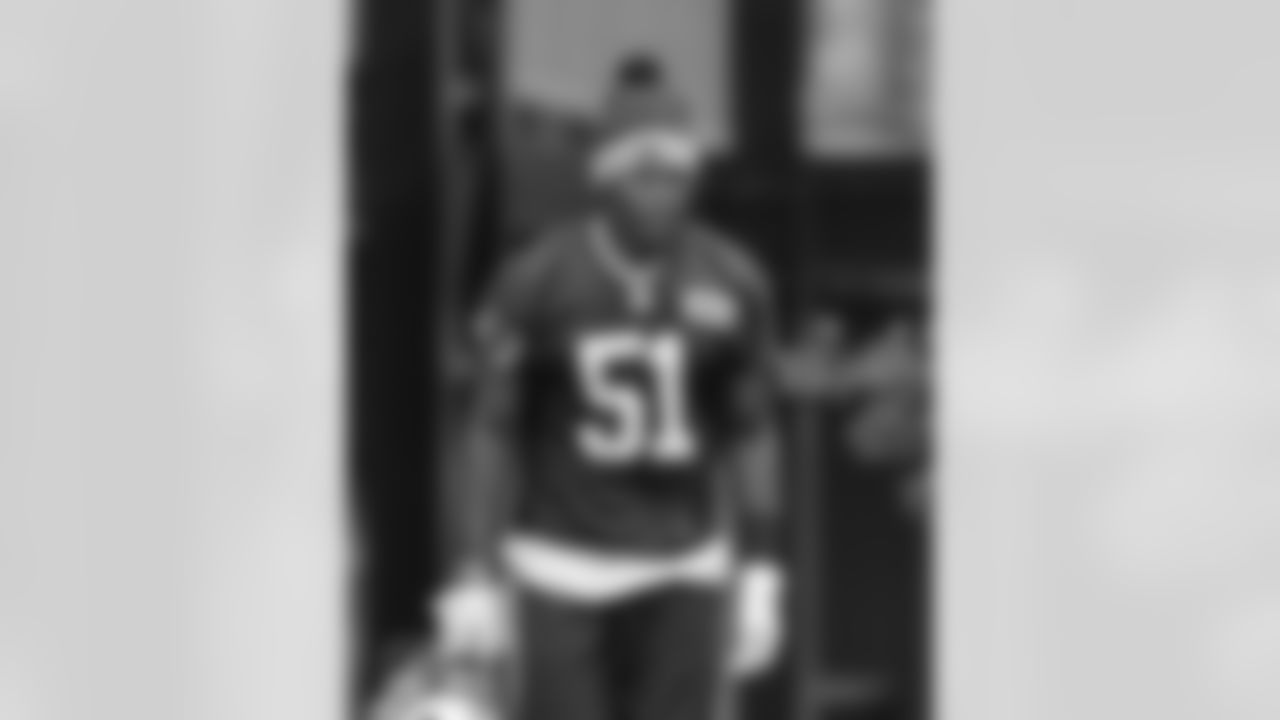 New England Patriots Joejuan Williams (51) heads to the practice field during a training camp in Foxborough, Mass., Thursday, May 23, 2019. (AP Photo/Charles Krupa)