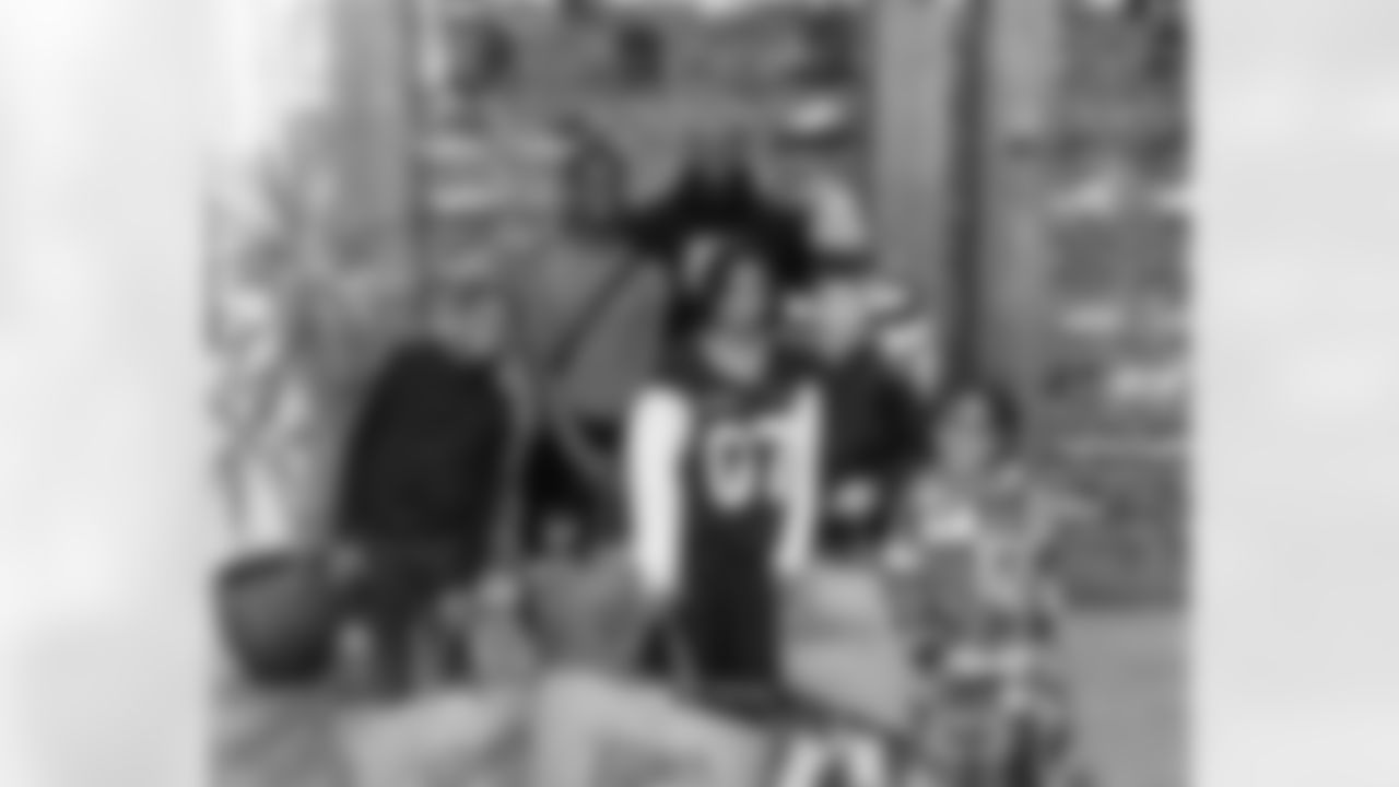 New Orleans Saints defensive end Cameron Jordan gifted dozens of local youth with a pair of sneakers of their choice at Sneaker Politics in the French Quarter on Monday, December 22, 2025.