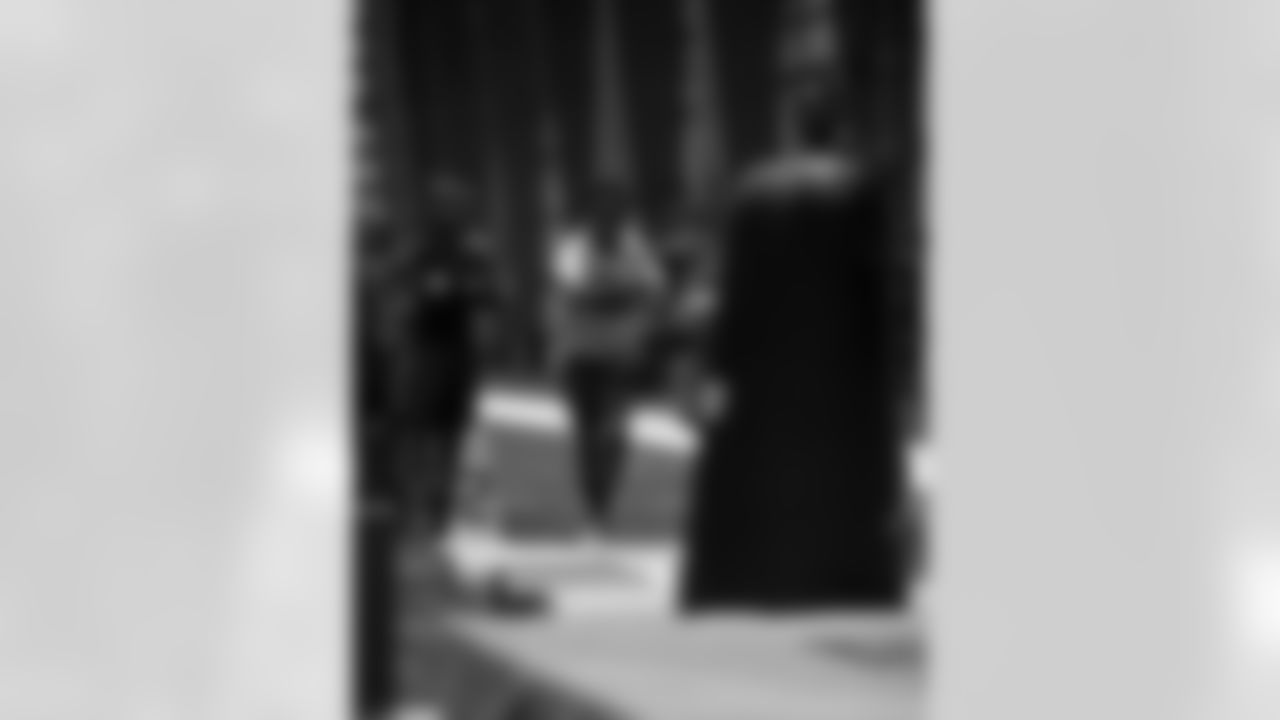 The New Orleans Saints hosted a football camp for 50 local youth alongside HBCU Legacy Bowl players at the Ochsner Sports Performance Center on Wednesday, Feb. 18, 2025. The clinic featured Saints legend Greg Fassitt, who was in attendance to speak with each HBCU Legacy Bowl team.