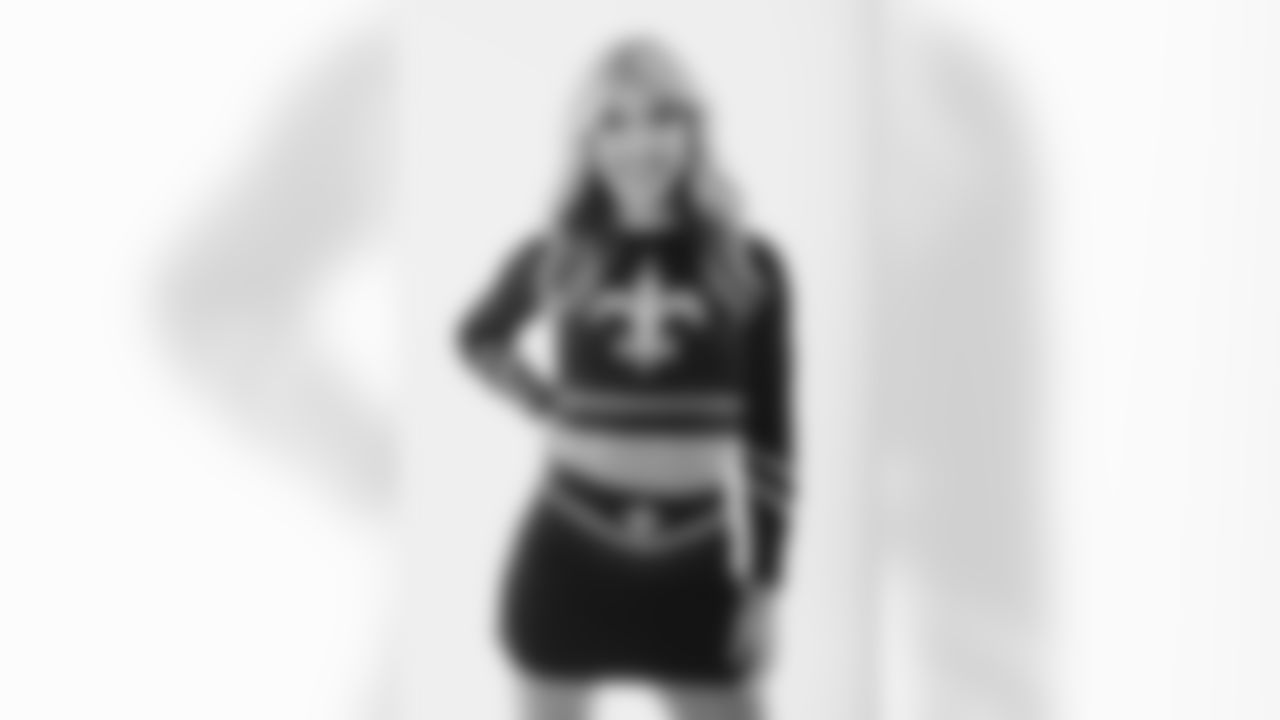 Check out the best photos of Saints Cheer Krewe member Sophia throughout the 2024 New Orleans Saints season.
