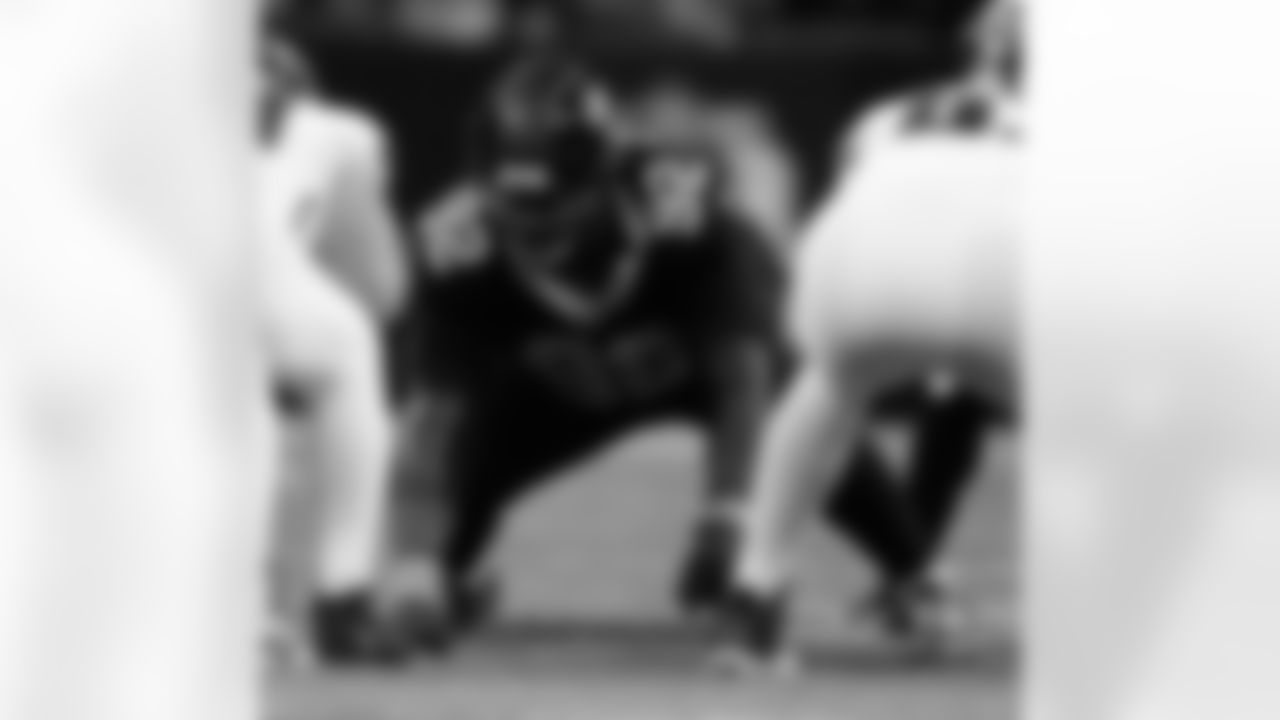 DT Davon Godchaux (92) gets ready for the snap during the New Orleans Saints game against the Atlanta Falcons for Week 12 of the 2025 NFL season on Nov. 23, 2025 at the Caesars Superdome.