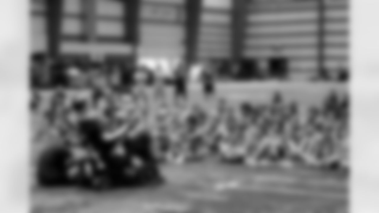 New Orleans Saints legend Steve Gleason hosted dozens of young players for his annual Gleason Life Skills Football Clinic inside the Ochsner Sports Performance Center on Saturday, June 22, 2024. The two-day clinic aims to teach football skills as well impart lessons on specific life skills.