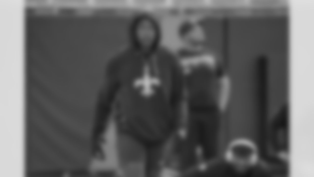 Check out the pregame photos from the New Orleans Saints game against the Carolina Panthers for Week 10 of the 2025 NFL season on Nov. 9, 2025 at Bank of America Stadium.