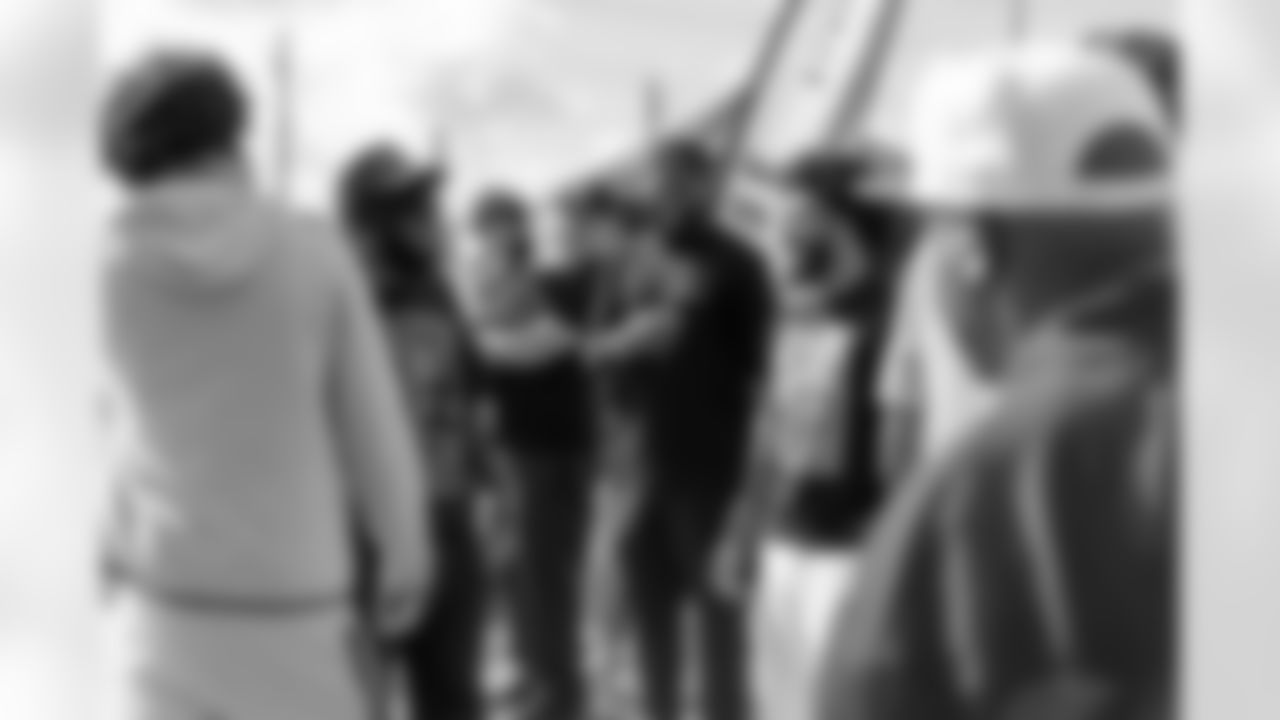 Chris Olave and The Olave Family Foundation volunteered with Lighthouse Nola and Second Harvest Food Bank for their Thanksgiving turkey drive through on Nov. 25, 2025.