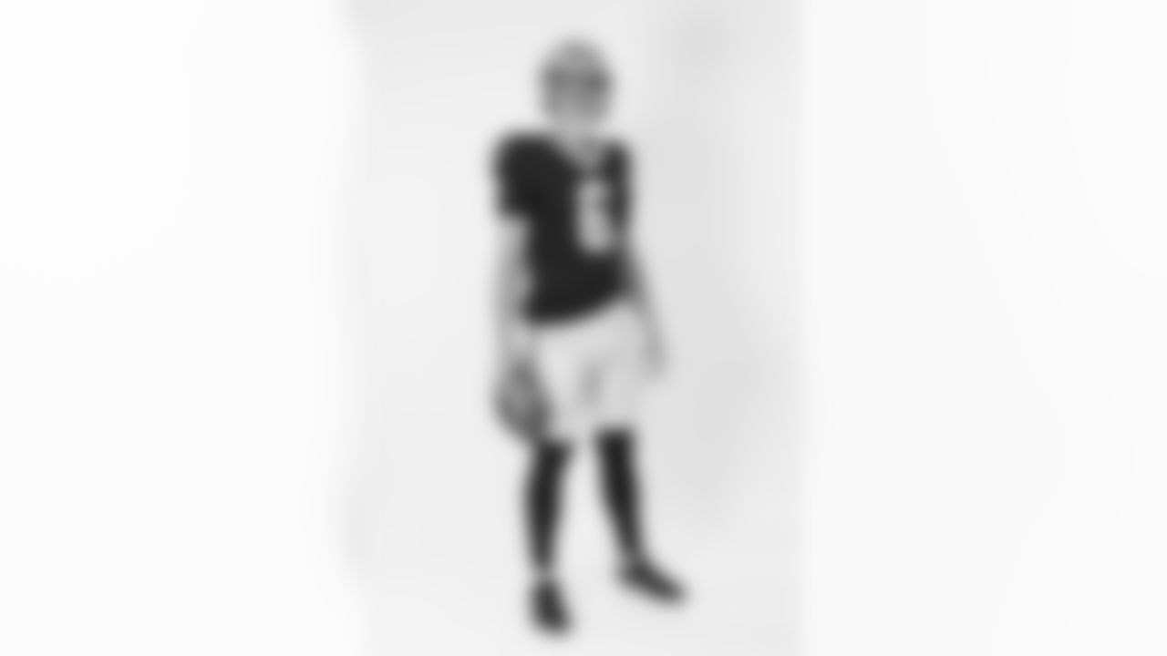 New Orleans Saints quarterback Tyler Shough (6) poses for a portrait during the NFLPA Rookie Premiere on Saturday, May 17, 2025 in Thousand Oaks, Calif. (Ben Liebenberg/NFL)